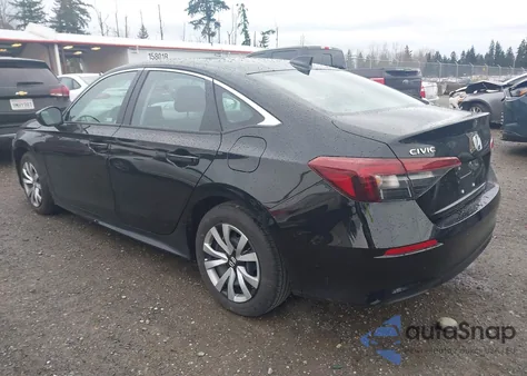 2025 Honda Civic Lx from USA, damaged, VIN 2HGFE2F22SH601667